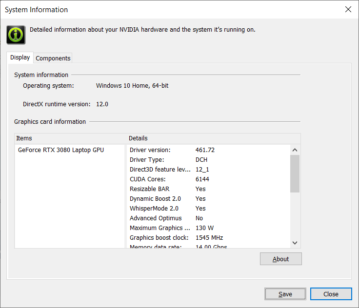 To Check GPU Power Limit (TDP) For A Laptop