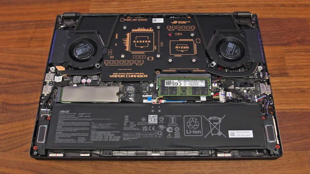 ASUS Zephyrus G14 internals